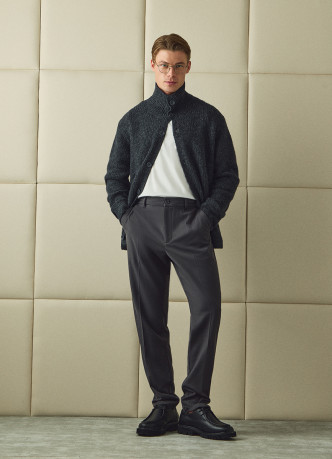 Кардиган с содержанием шерсти