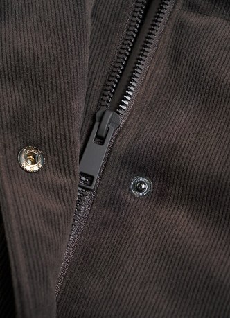 Утеплённая куртка из вельвета