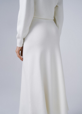 Вязаная юбка А-силуэта