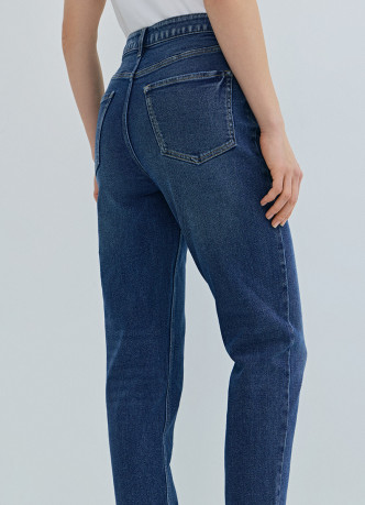 Джинсы Mom с высокой посадкой