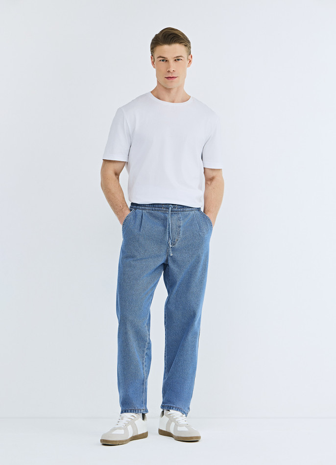 Джинсы джоггеры