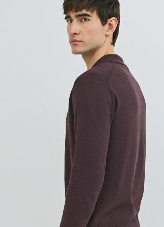 Поло с длинным рукавом