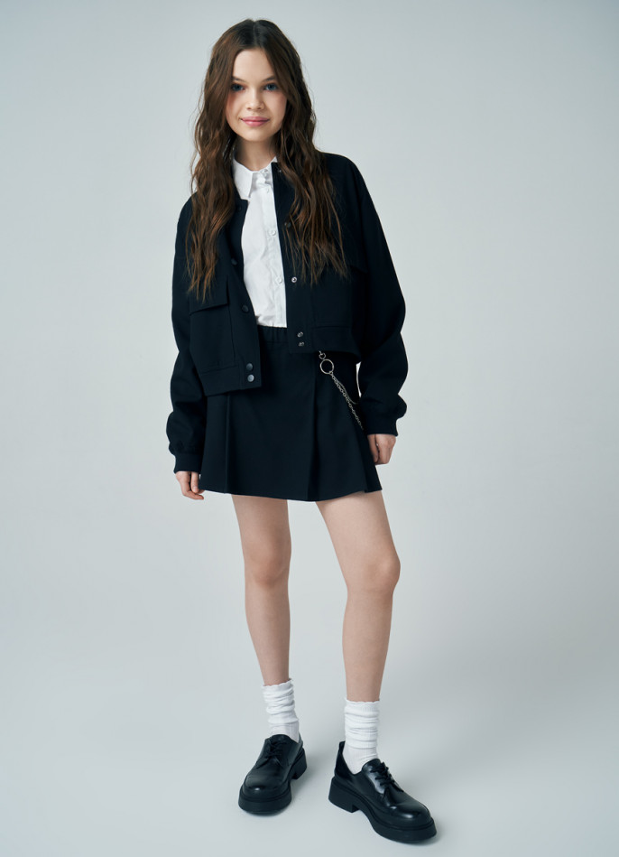 Юбка в складку для девочек