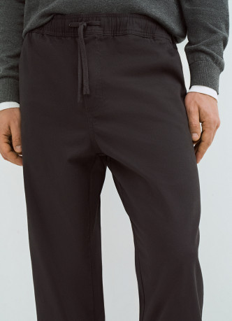 Брюки с эластичным поясом