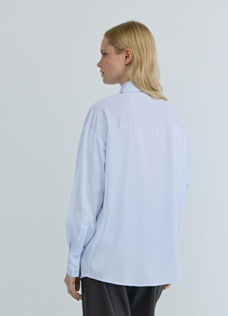 Блузка из сатина