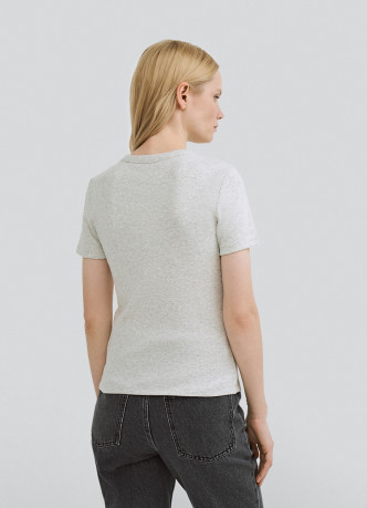 Футболка в рубчик