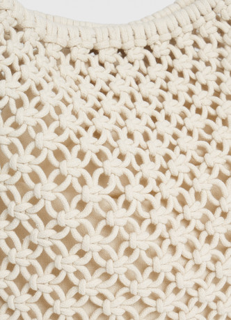 Сумка плетеная макраме