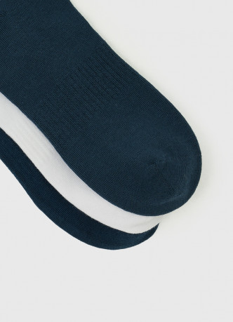 Высокие носки в рубчик, 3 пары