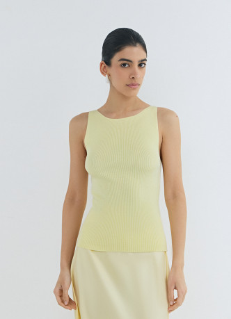 Майка в рубчик