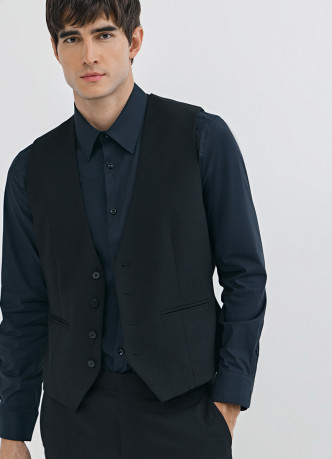 Жилет из структурной ткани