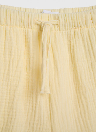 Короткие шорты из муслина для девочек