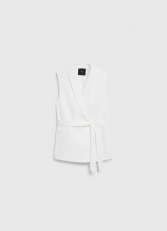 Удлиненный жакет на запах