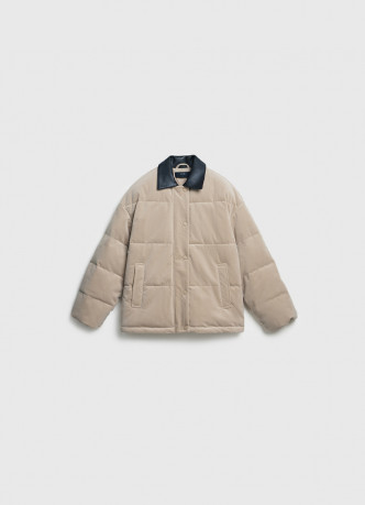 Утеплённая куртка из вельвета