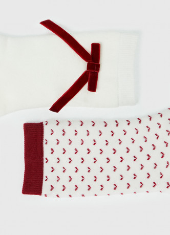 Носки с новогодним узором, 2 пары