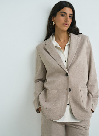 Трикотажный жакет