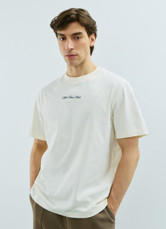 Футболка из хлопка с фотопринтом