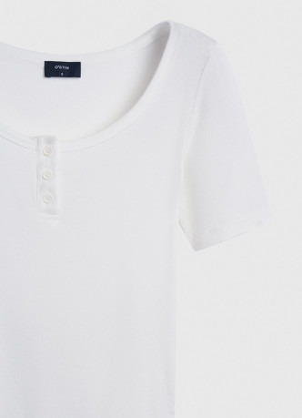 Футболка хенли из вискозы