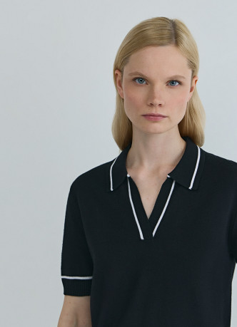 Джемпер с коротким рукавом