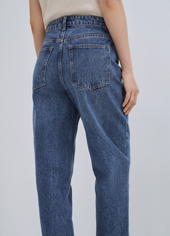 Джинсы Mom с высокой посадкой