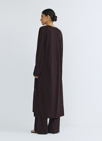 Удлиненный кардиган