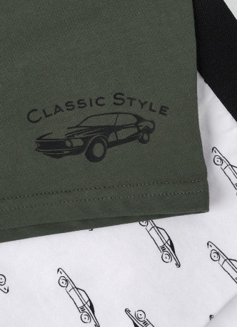 Трусы-боксеры с принтом для мальчиков, 2 шт.