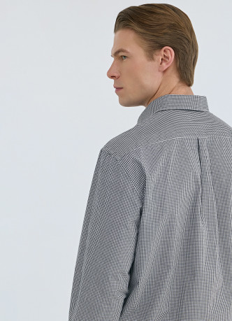 Рубашка в клетку виши