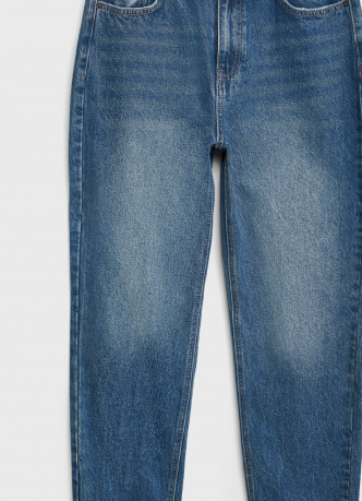 Джинсы Mom с высокой посадкой