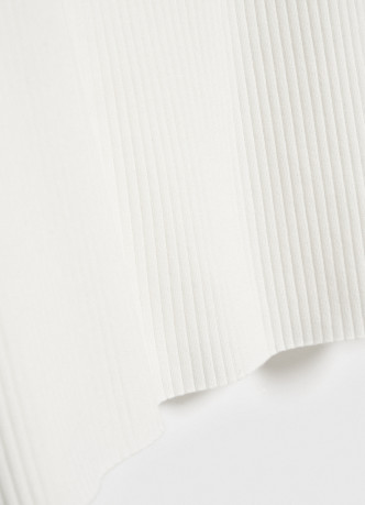 Поло в рубчик с коротким рукавом