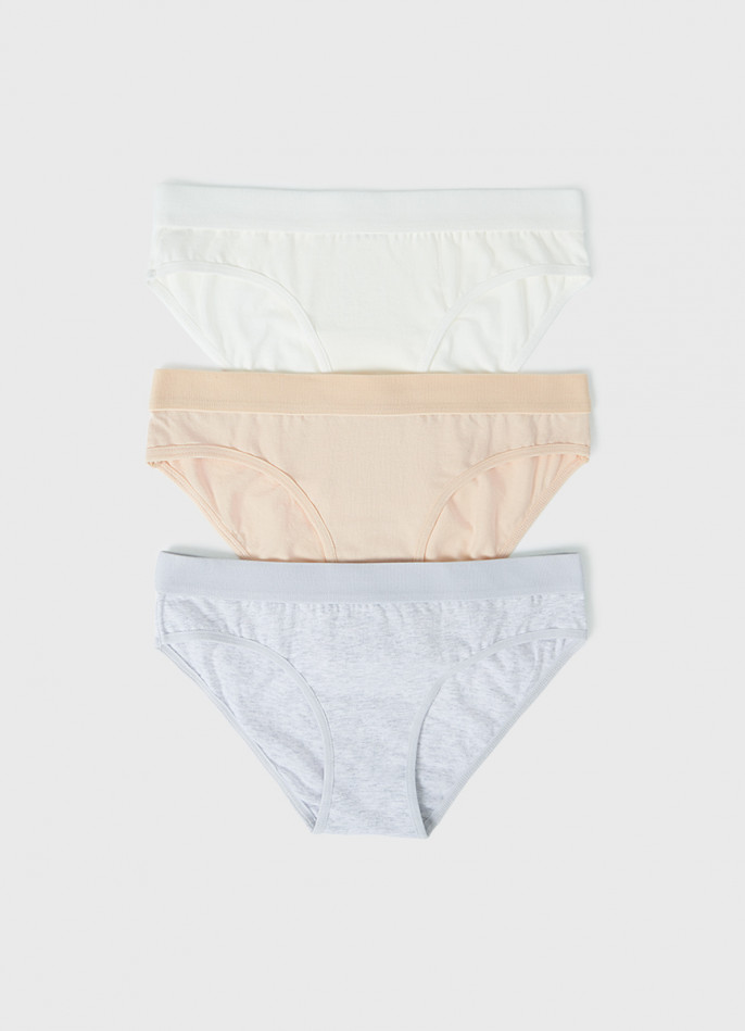 Трусы-слипы для девочек, 3 шт.