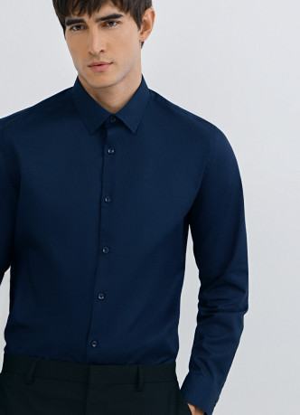 Рубашка из структурной ткани