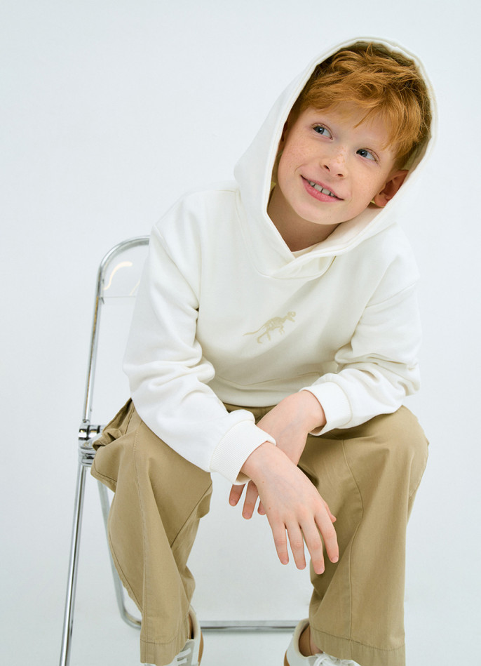 Худи с принтом для мальчиков