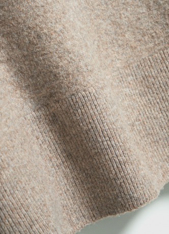 Джемпер поло из пряжи с шерстью