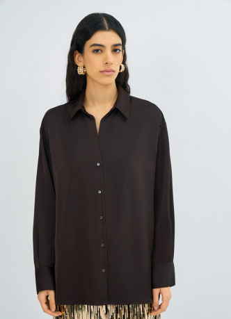 Сатиновая блузка