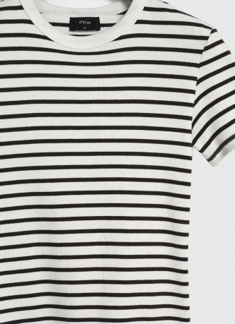 Футболка в рубчик