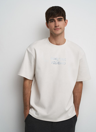 Футболка с принтом O'STIN x Яндекс Пэй