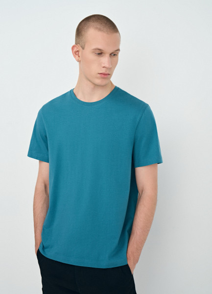Базовая футболка, Голубой O`Stin MT6612O02-N6