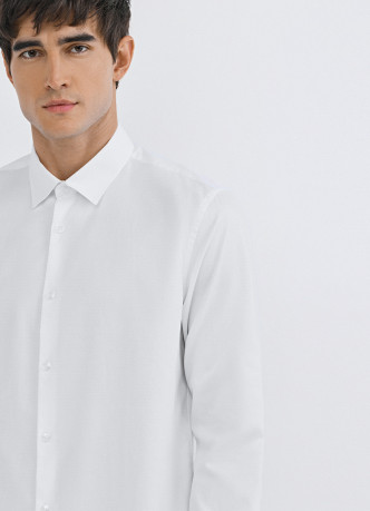 Рубашка из структурной ткани