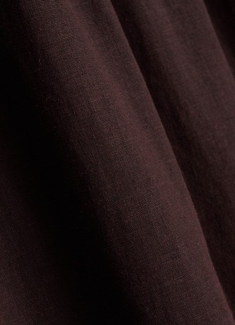 Юбка изо льна с поясом на кулиске