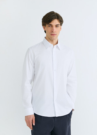 Рубашка из структурной ткани