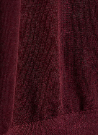 Полупрозрачный джемпер с коротким рукавом