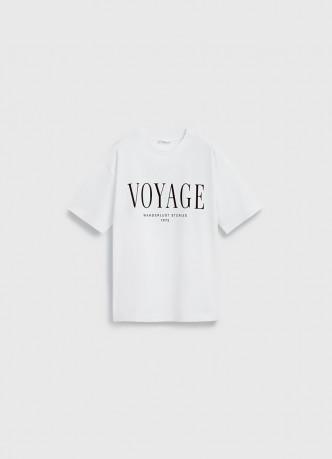 Футболка с цветочным принтом