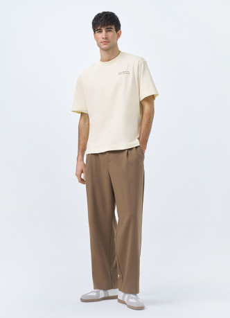 Футболка из хлопка с принтом