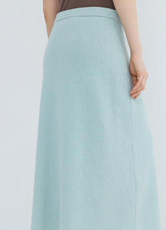 Вязаная юбка А-силуэта