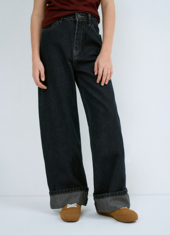Джинсы Wide leg для девочек
