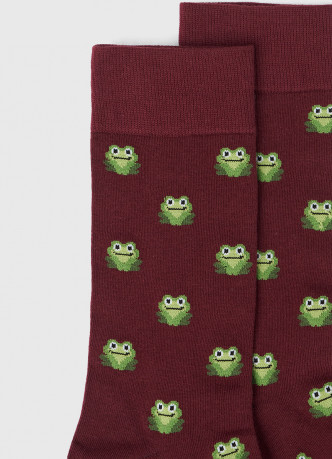 Носки с жаккардовым рисунком