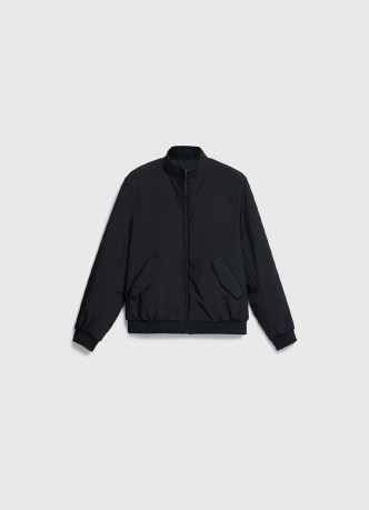 Утеплённая куртка с воротником-стойкой