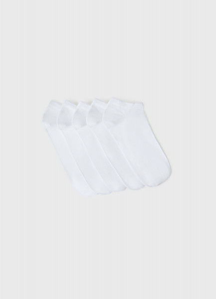 

Короткие носки, 5 пар, Белый