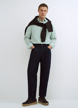 Рубашка в клетку виши