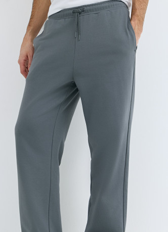 Трикотажные прямые брюки