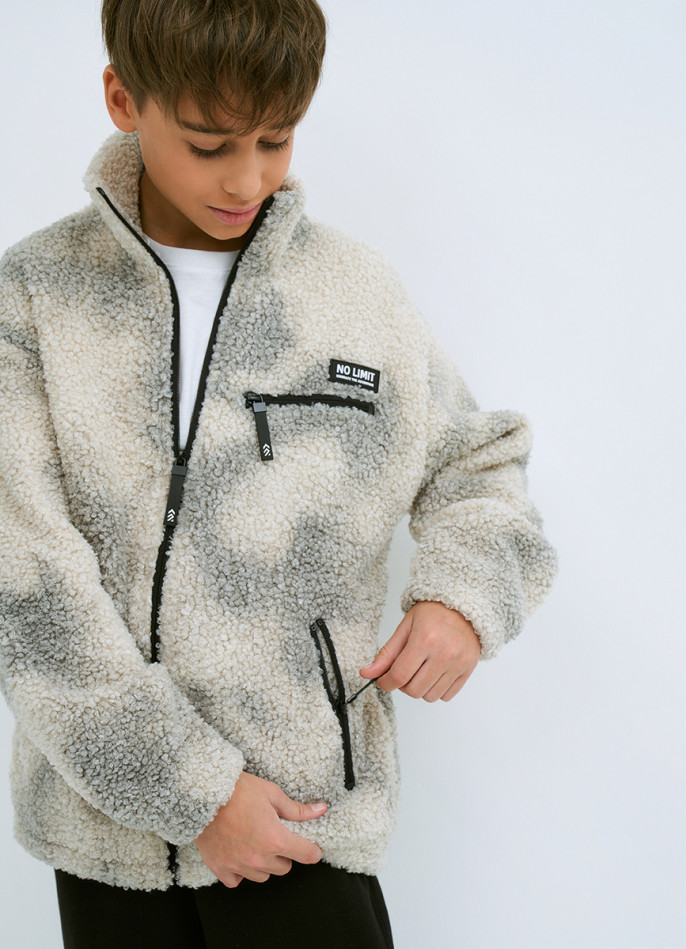 Куртка из шерпы для мальчиков